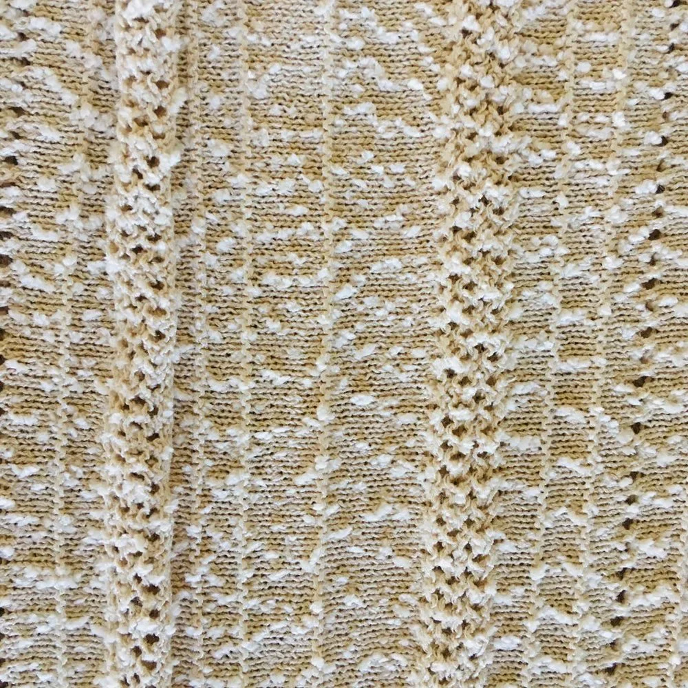 Sweater Crochet Knitted Long Sleeves V-neck Women’s Size Small - Picture 4 of 9